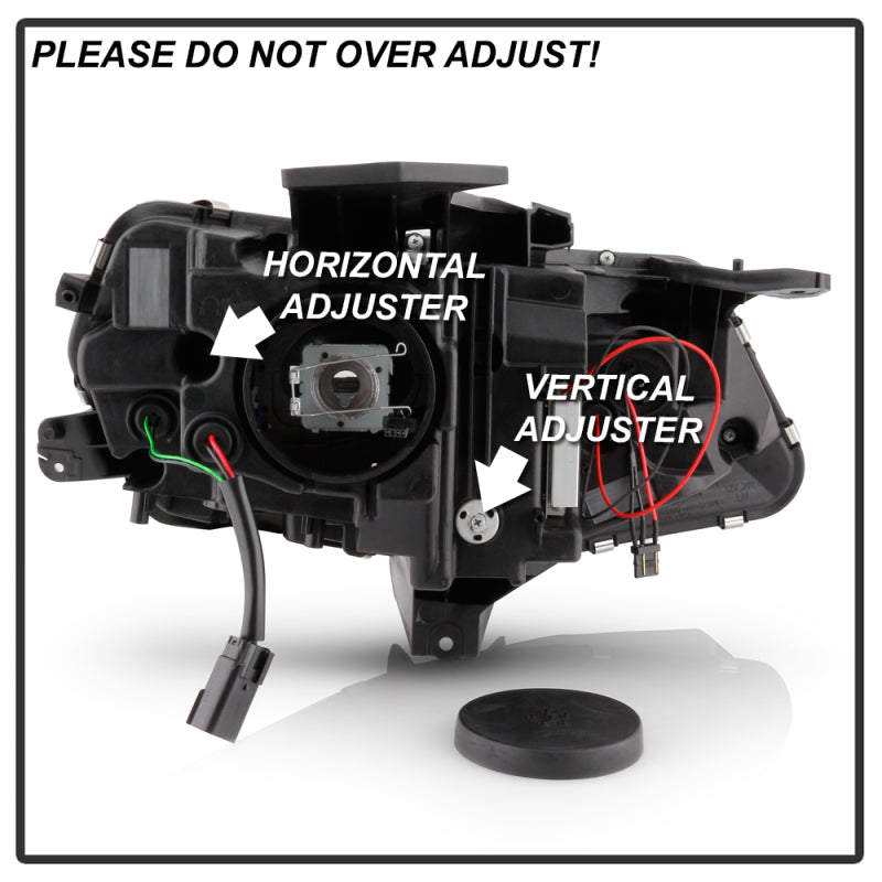 Spyder Chevy Camaro 16-18 (Do Not Fit Halogen) Projector Headlights Chrome PRO-YD-CCAM16HIDSI-SEQ-C 5087386 5087386 User 4