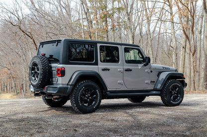Corsa 18-21 Jeep Wrangler JLU 3.6L 2.75in Sport Cat-Back Exhaust w/ 4in Tips 21124 21124 Photo - Mounted