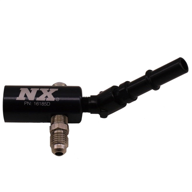 Nitrous Express 3/8-10mm Late Model Billet Fuel Line Adapter 45 Degree 16185-45 16185-45 Photo - Primary