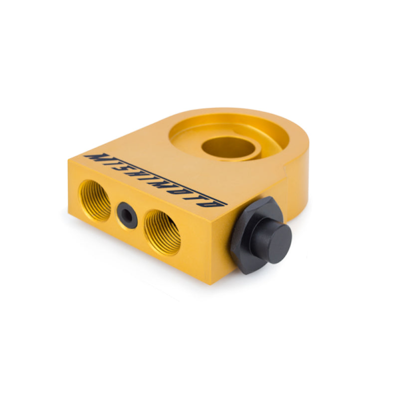 Mishimoto Thermostatic Oil Cooler Kit -Silver Thermostatic 08-14 Subaru WRX MMOC-WRX-08T Photo - Close Up