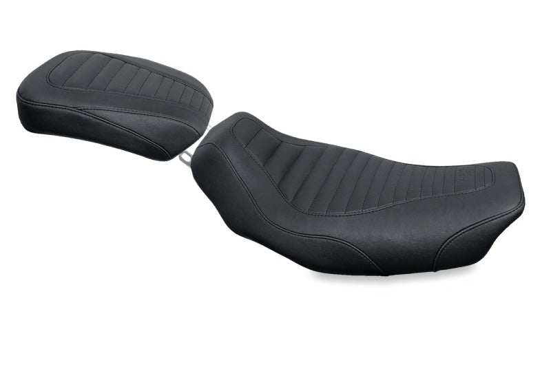 Mustang Motorcycle Mustang 08-21 Harley Electra Glide Std,Rd Glide,Rd King,Str Glide Tripper Passenger Seat - Black 76714 76714 Photo - Primary