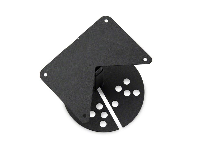 Raxiom 07-18 Jeep Wrangler JK Axial Series License Plate Bracket w/ LED Brake Light J132759 J132759 Photo - Close Up