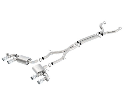 Borla 2017+ Chevy Camaro ZL1 6.2 ATAK Catback Exhaust w/ Dual Split Rear Exit 140727 140727 Photo - Primary