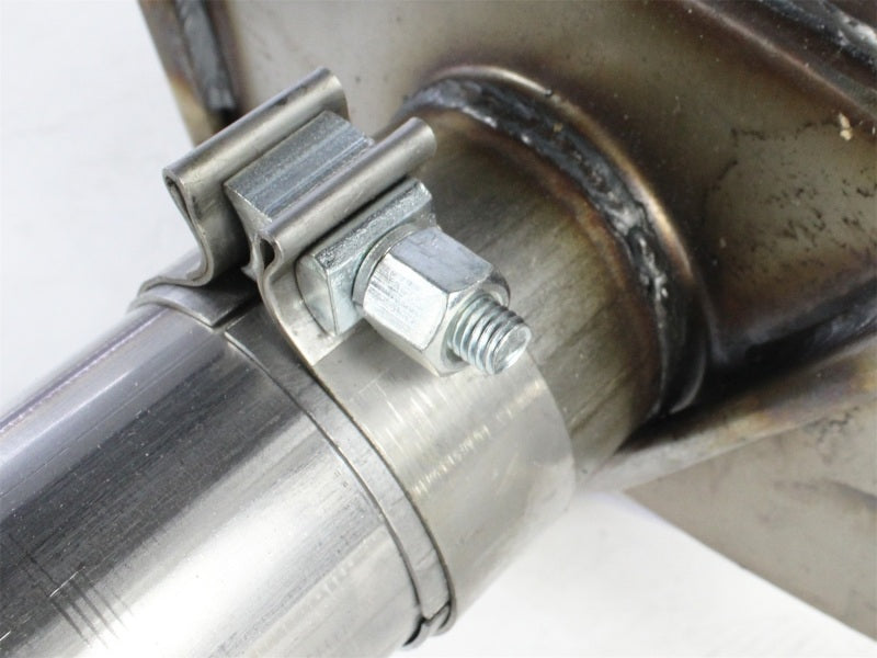 aFe MACH Force-Xp 3in 409 Stainless Steel Cat-Back Exhaust System w/Polish 49-44038-P Photo - Unmounted