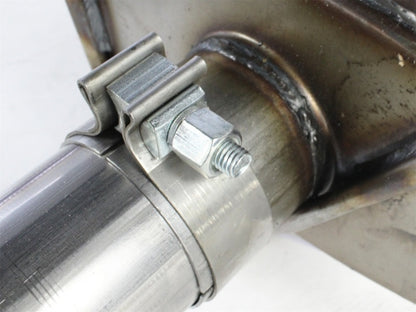aFe MACH Force-Xp 3in Stainless Steel Cat-Back Exhaust System w/Black Tip: 49-44038-B Photo - Unmounted