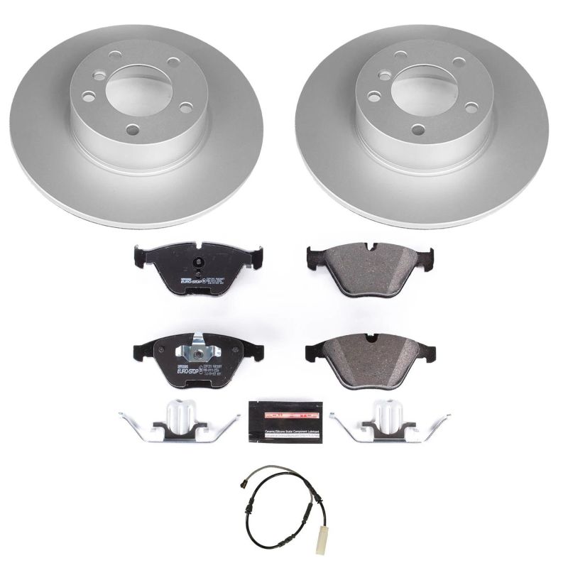 Power Stop 13-15 BMW X1 Front Euro-Stop Brake Kit ESK7026 ESK7026 Photo - Primary