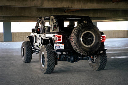 DV8 Offroad 18-23 Jeep Wrangler JL Slim Fender Flares FDJL-07 FDJL-07 Photo - Unmounted