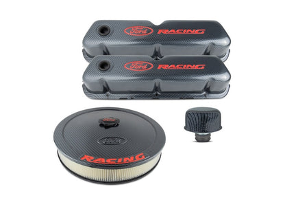 Ford Engine Dress up Kit C/F w/Ford Racing Logo FRD302-520 302-520 Photo - Unmounted