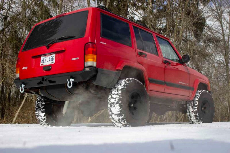 Fishbone Offroad 84-01 XJ Jeep Cherokee Bullhead Rear Bumper FB22079 FB22079 Photo - lifestyle view