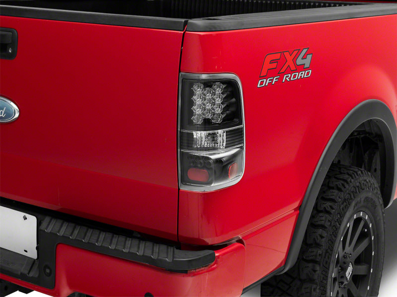 Raxiom 04-08 Ford F-150 Styleside LED Tail Lights- Blk Housing (Clear Lens) T542840 T542840 Photo - Primary