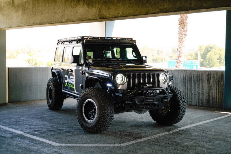 DV8 Offroad 2018+ Jeep Wrangler JLO A Pillar Dual Light Pod Mounts LBJL-11 LBJL-11 Photo - Primary