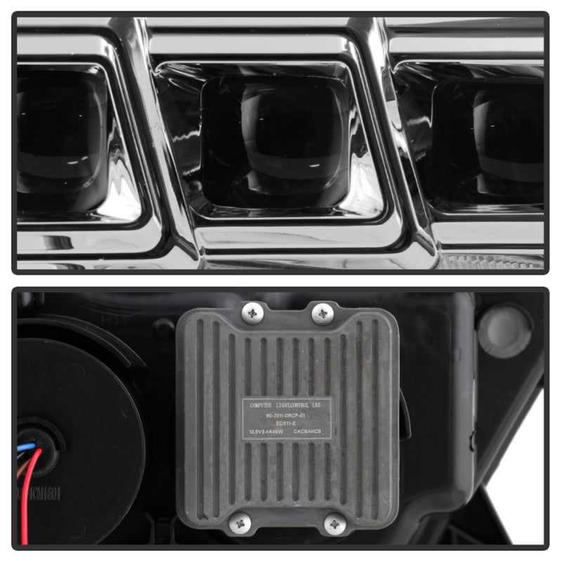 Spyder 16-20 Toyota Tacoma Halogen Model Only High-Power LED Headlights - Chrome PRO-YD-TT16HALAP-C 5088369 5088369 User 2