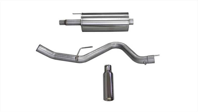 Corsa Performance 15-17 Ford F-150 5.0L V8 Cat-Back Single Side Exit w/ 4.0in Polished 24837 Photo - Primary