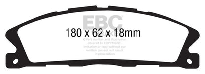 EBC Disc Brake Pad Set DP61886 Photo - Primary