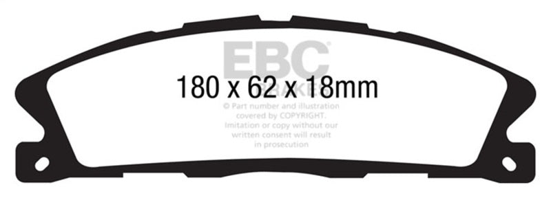 EBC Disc Brake Pad Set DP21886 Photo - Primary