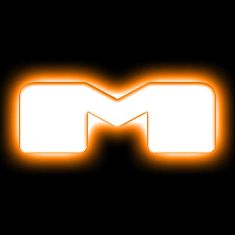 ORACLE Lighting Universal Illuminated LED Letter Badges - Matte White Surface Finish - M 3140-M-005 3140-M-005 Photo - Primary