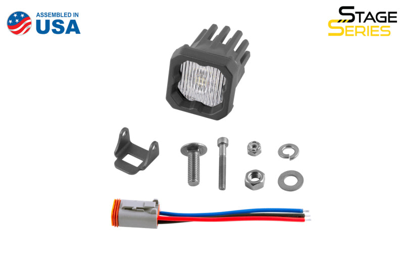Diode Dynamics Stage Series C1 LED Pod - White SAE Fog Standard ABL Each DD6847S DD6847S User 3