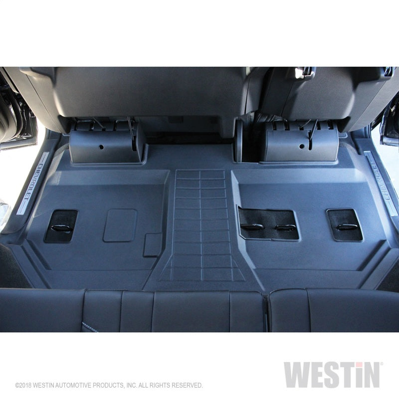 Westin 15-19 GMC Yukon / Yukon XL Denali (w/ Bench Seat Only) Sure-Fit Floor Liners 3rd Row - Black 72-114101 72-114101 Photo - Mounted