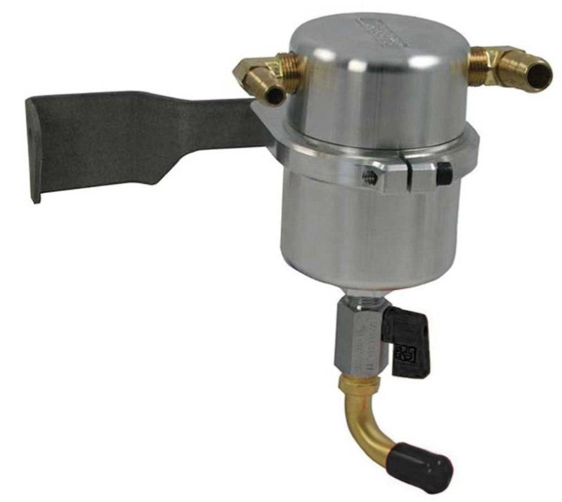Moroso 07-14 Toyota Tundra 5.7L Air/Oil Separator Catch Can - Billet Aluminum 85511 85511 User 1