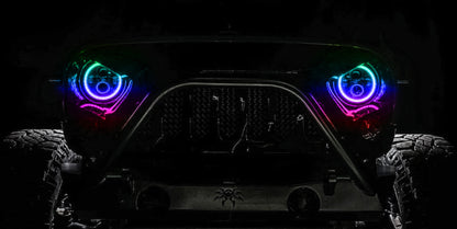 ORACLE Lighting Oracle 7in High Powered LED Headlights - Black Bezel - ColorSHIFT - BC1 5769-335 5769-335 Photo - lifestyle view