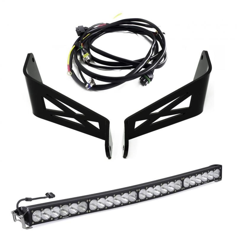 Baja Designs Can-Am Maverick X3 Rock Crawler Roof Mount Kit 40 Inch 447085 User 1