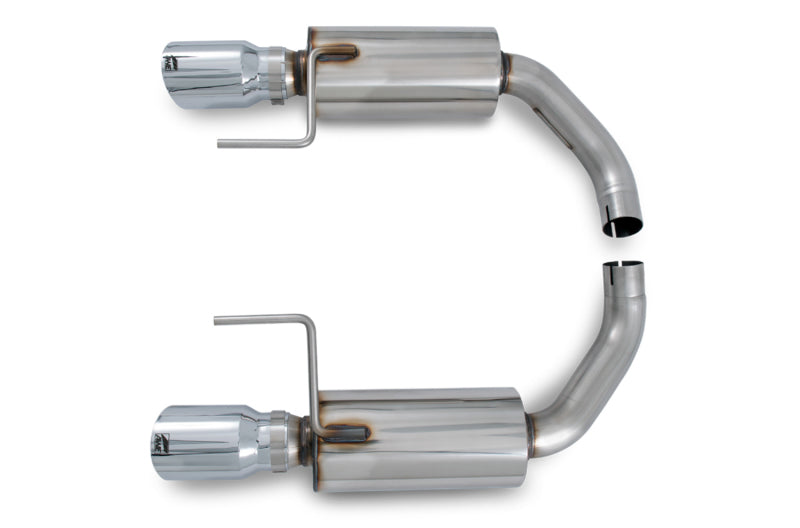 AWE Tuning S550 Mustang EcoBoost Axle-back Exhaust - Touring Edition (Chrome Silver Tips) 3015-32086 3015-32086 Photo - out of package