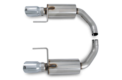 AWE Tuning S550 Mustang EcoBoost Axle-back Exhaust - Touring Edition (Chrome Silver Tips) 3015-32086 3015-32086 Photo - out of package