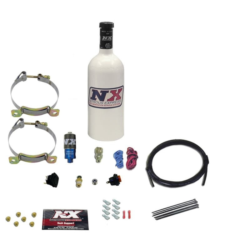 Nitrous Express EFI Power Booster Nitrous Kit w/1lb Bottle 60111P 60111P Photo - Primary