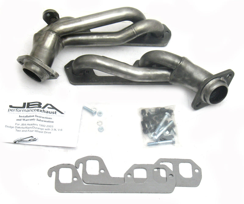 JBA 92-95 Dodge Truck 3.9L V6 1-1/2in Primary Raw 409SS Cat4Ward Header 1938S 1938S Photo - Primary
