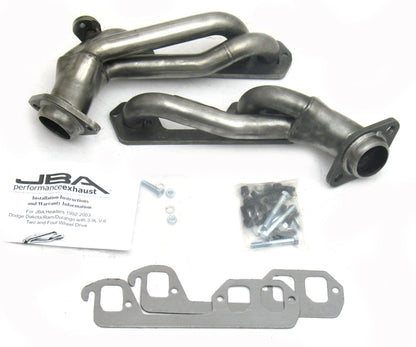 JBA 92-95 Dodge Truck 3.9L V6 1-1/2in Primary Raw 409SS Cat4Ward Header 1938S 1938S Photo - Primary