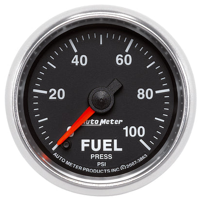 Innovate MTX Analog Fuel Pressure 0-100psi Gauge Kit - Black Dial 3863 3863 Photo - Primary