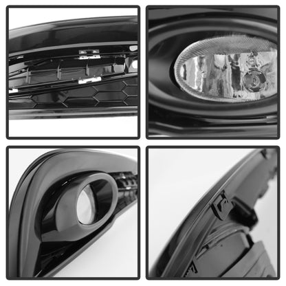 Spyder Honda Civic 2013-2014 4dr OEM Fog Light W/Switch Clear FL-HC2013-4D-C 5077745 5077745 User 1