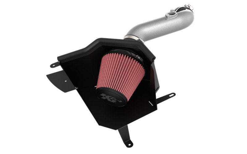 K&N Engineering K&N 2022 Honda Civic 2.0L L4 Silver Typhoon Intake 69-1510TC 69-1510TC Photo - Primary