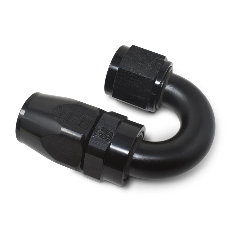 Russell #10 Full Flow Swivel 180° Tight Radius Hose Ends - All Black 613525 Photo - out of package