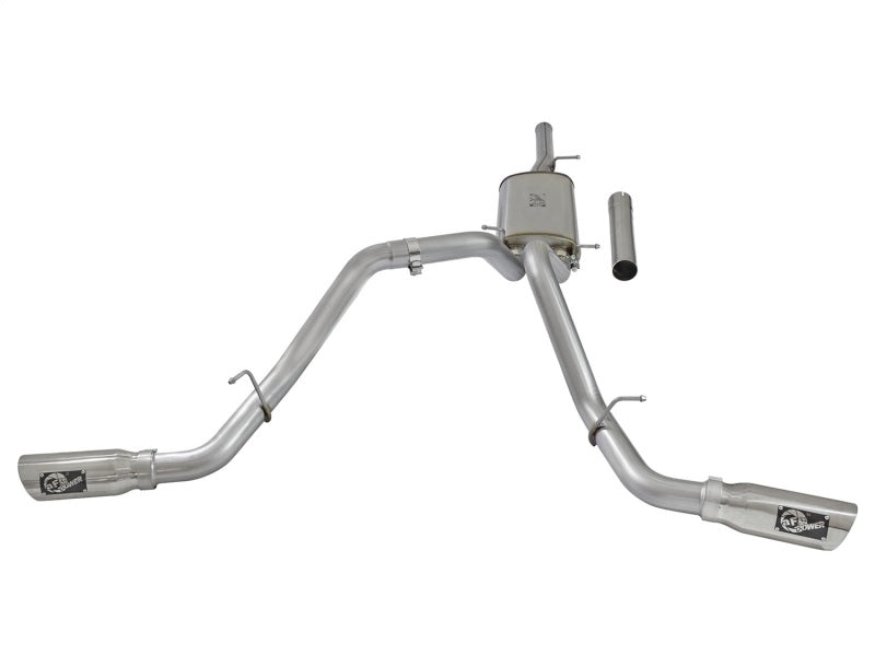 aFe  POWER MACH Force-Xp 3" 409 Stainless Steel Cat-Back Exhaust System 49-44071-P Photo - Unmounted