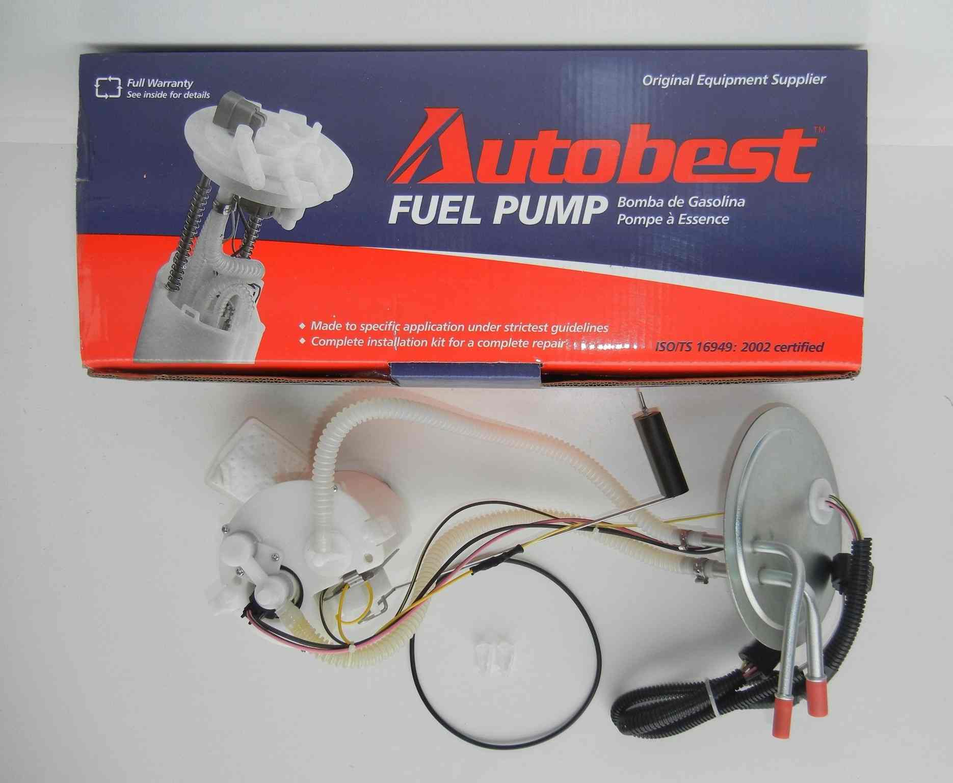 Autobest Fuel Pump Module Assembly F1241A