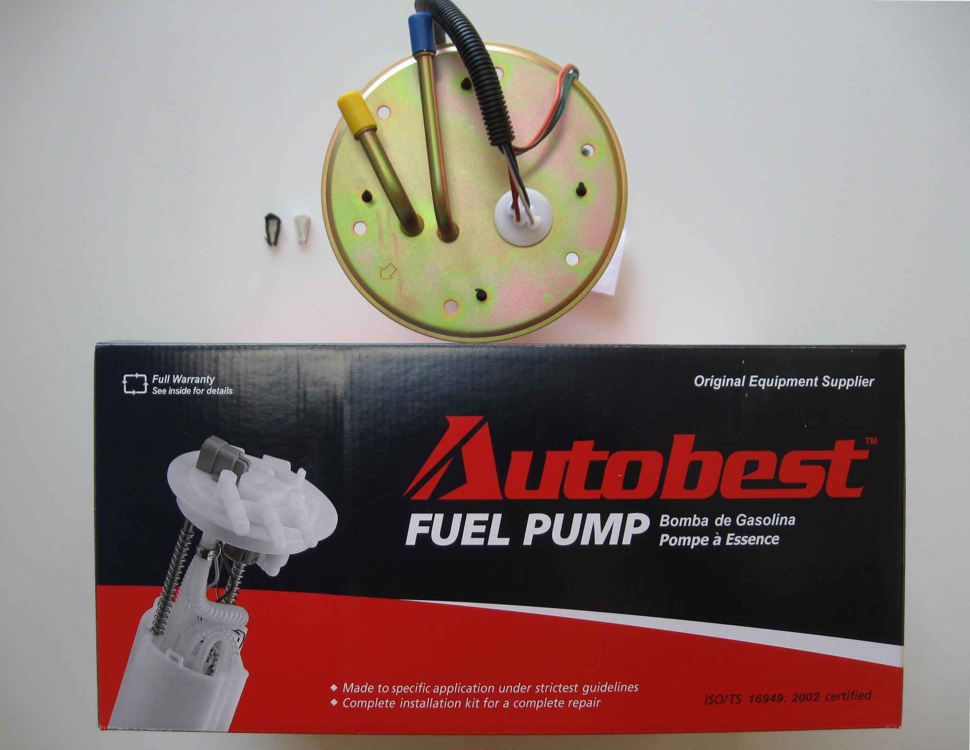 Autobest Fuel Pump and Sender Assembly F1277A