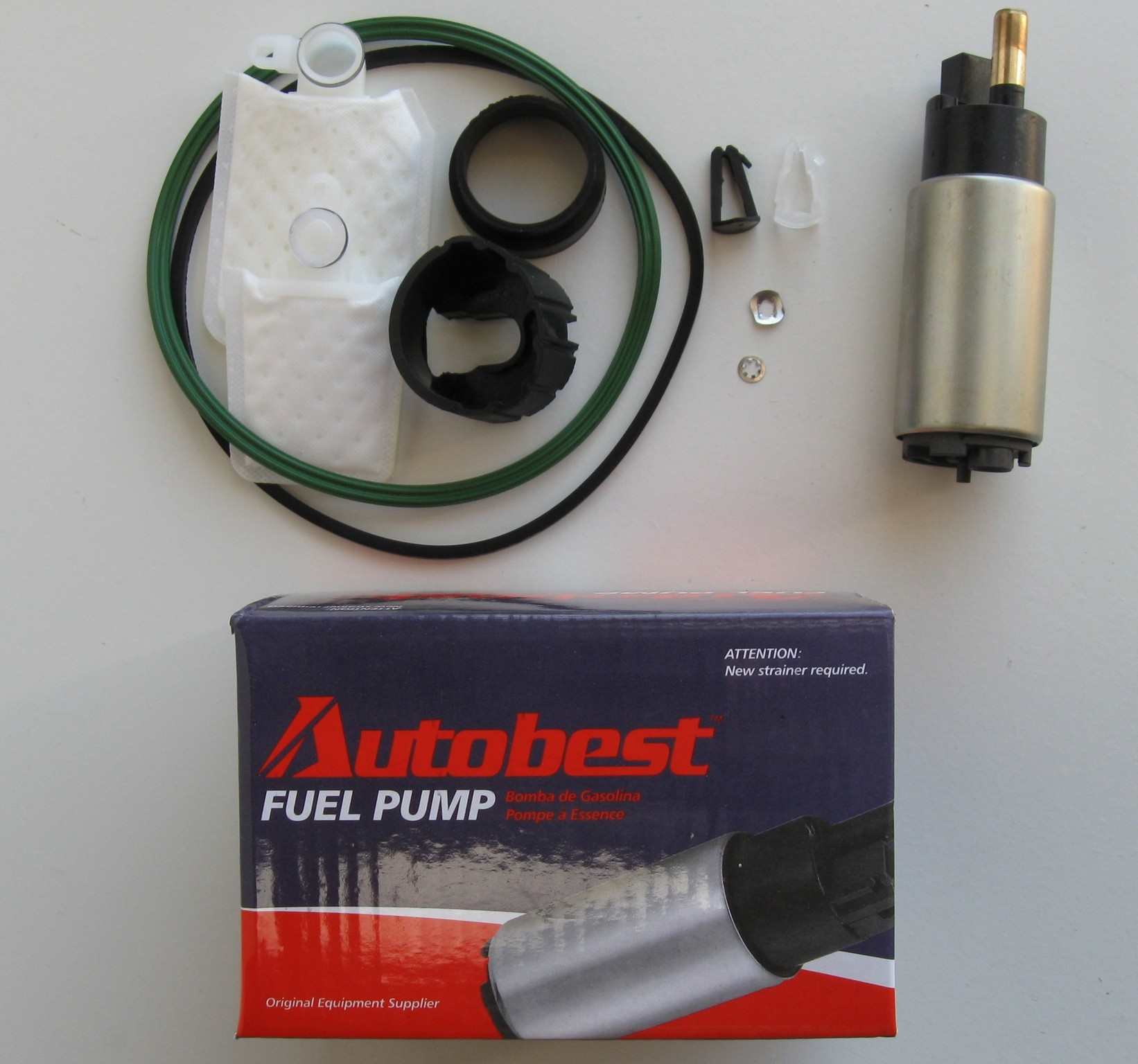 Autobest Fuel Pump and Strainer Set F1329