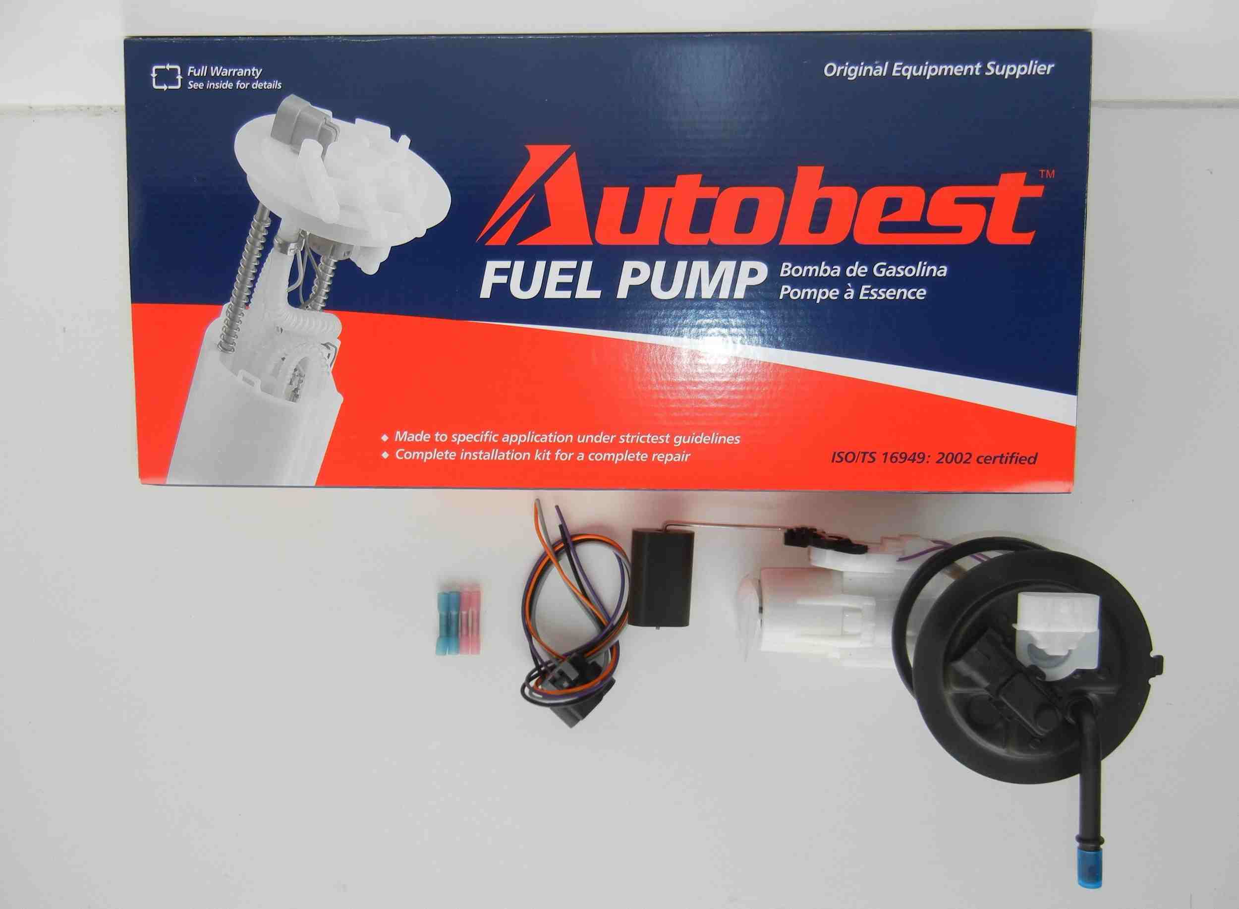 Autobest Fuel Pump Module Assembly F2566A