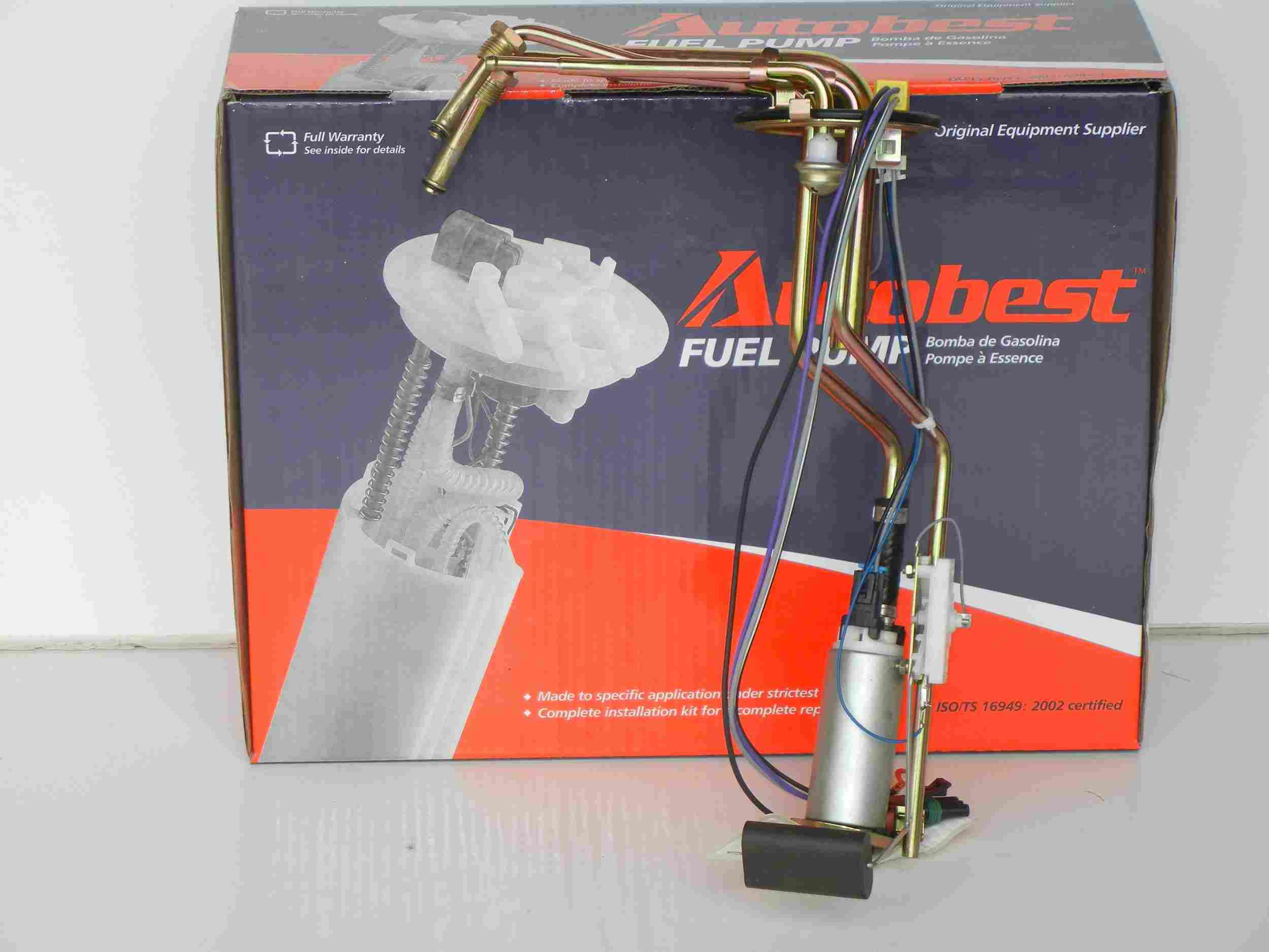 Autobest Fuel Pump and Sender Assembly F2634A