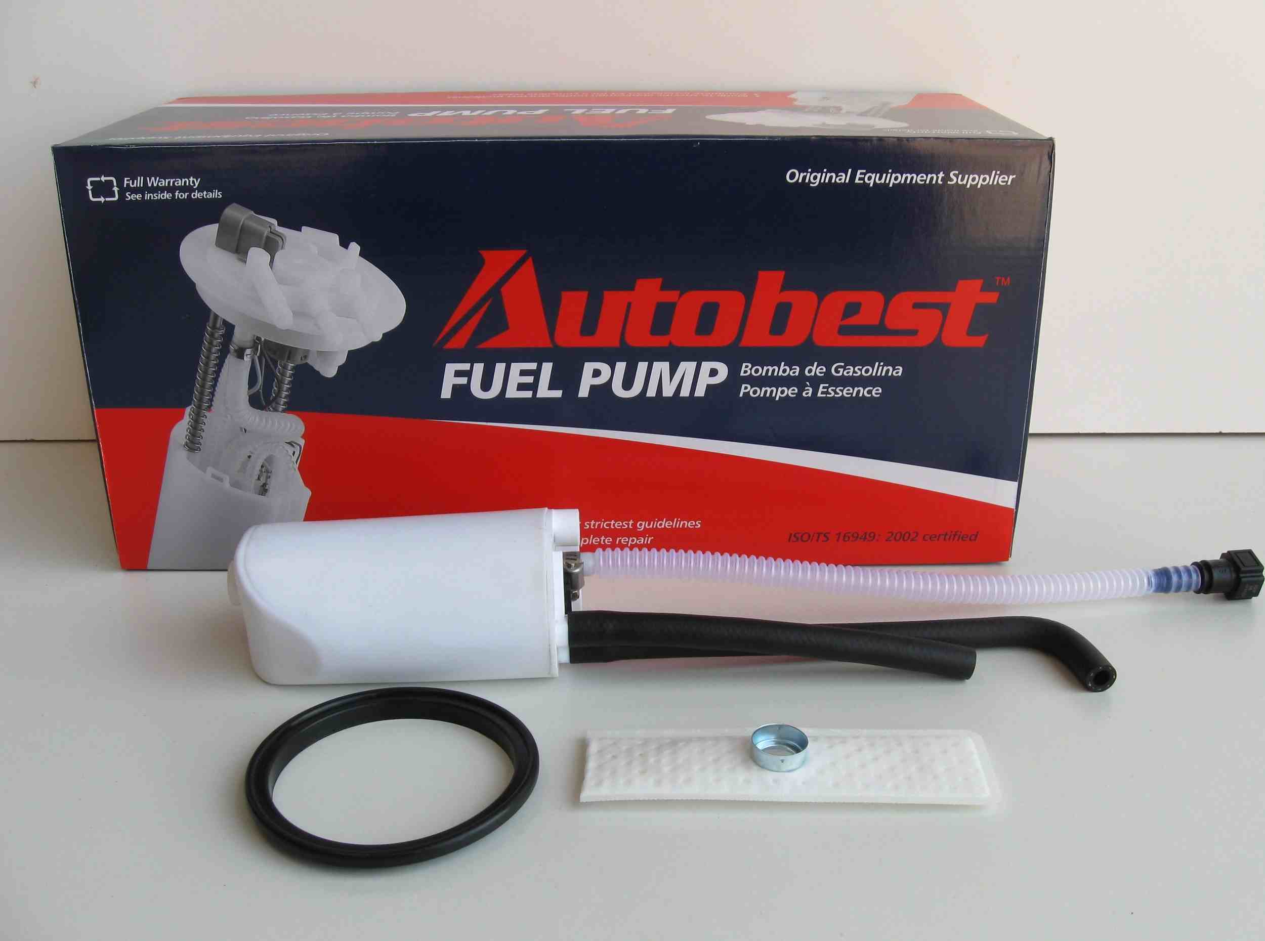 Autobest Fuel Pump and Strainer Set F2918