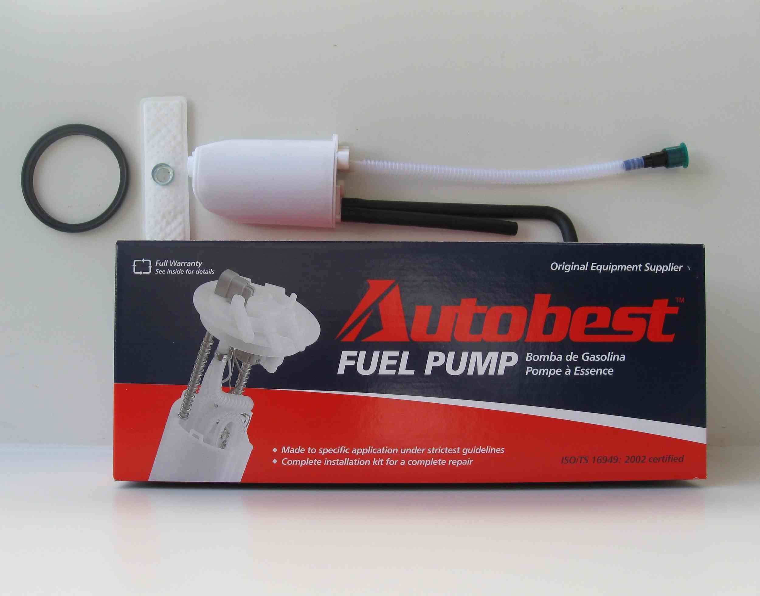 Autobest Fuel Pump and Strainer Set F2919