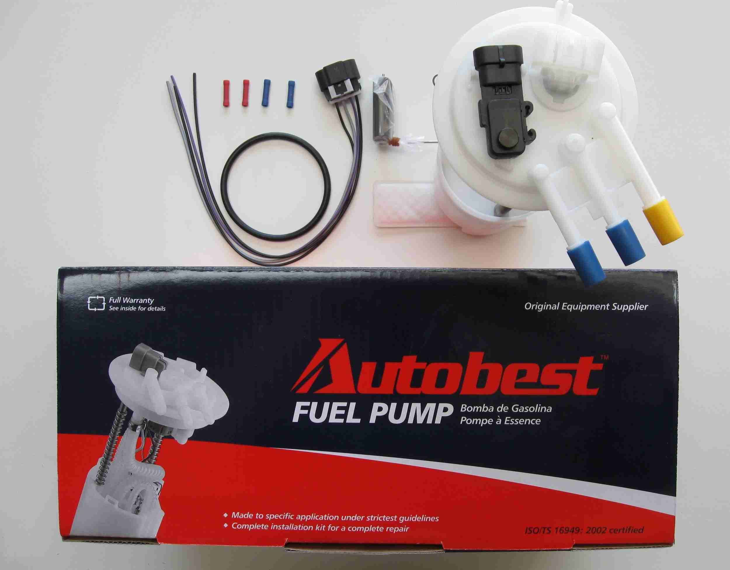 Autobest Fuel Pump Module Assembly F2936A