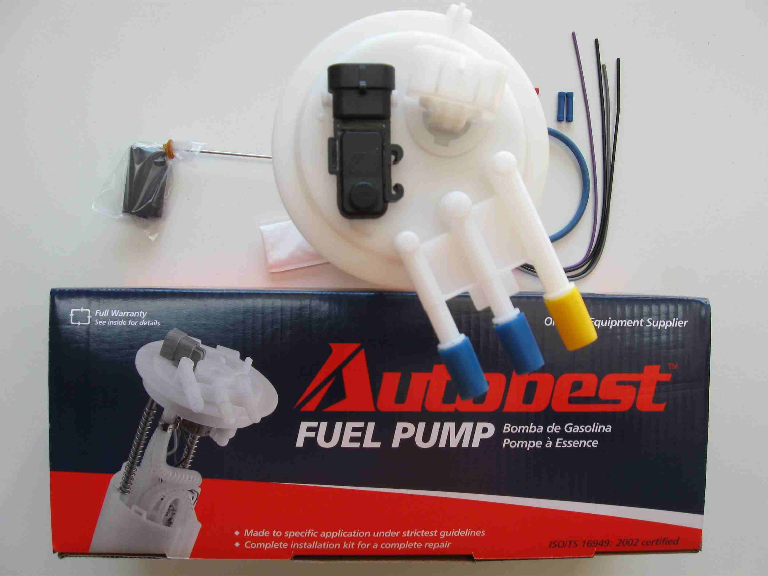 Autobest Fuel Pump Module Assembly F2963A