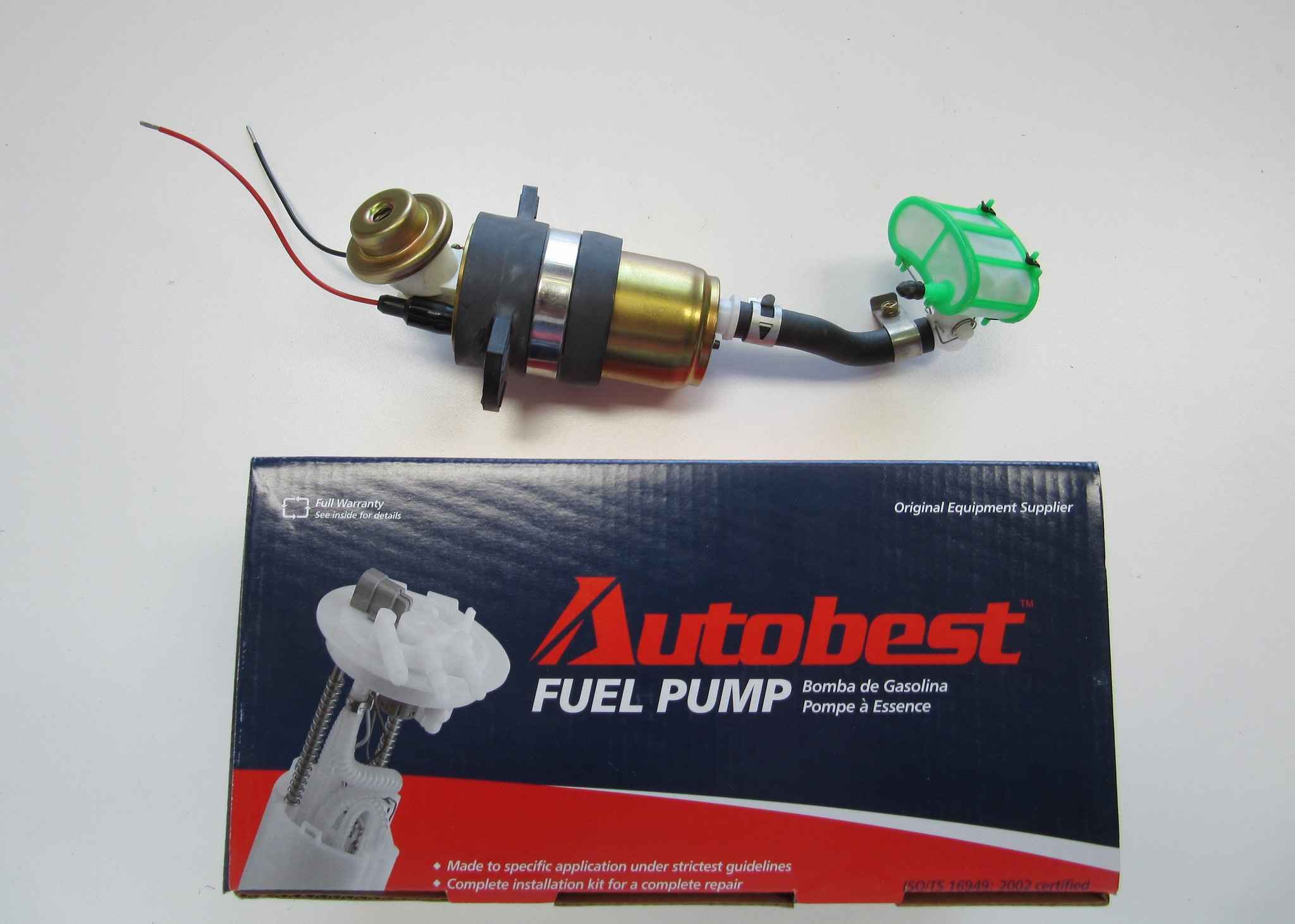 Autobest Fuel Pump and Strainer Set F4127