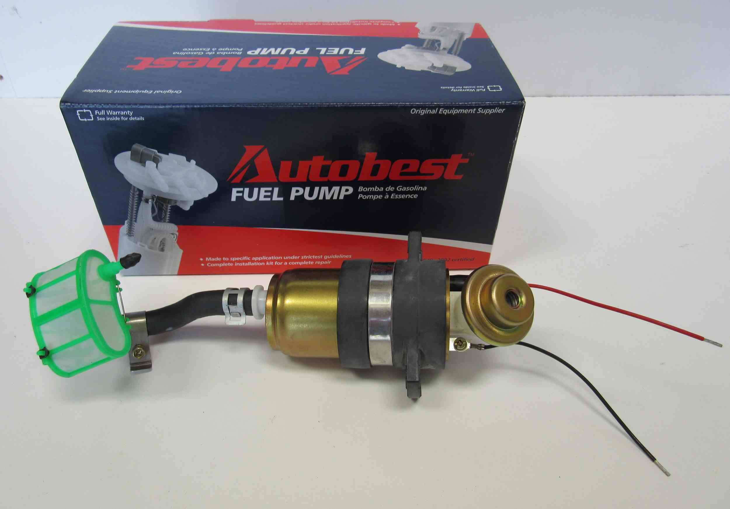 Autobest Fuel Pump and Strainer Set F4127