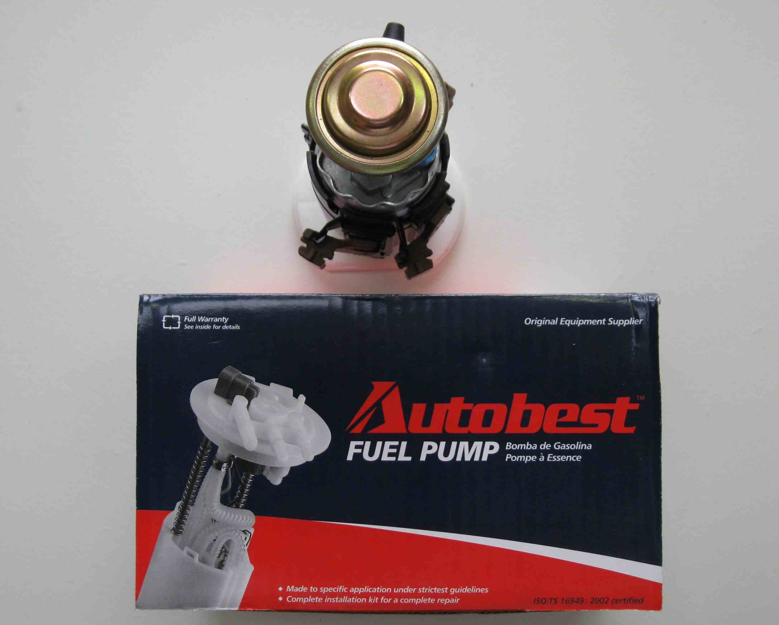 Autobest Fuel Pump and Strainer Set F4140