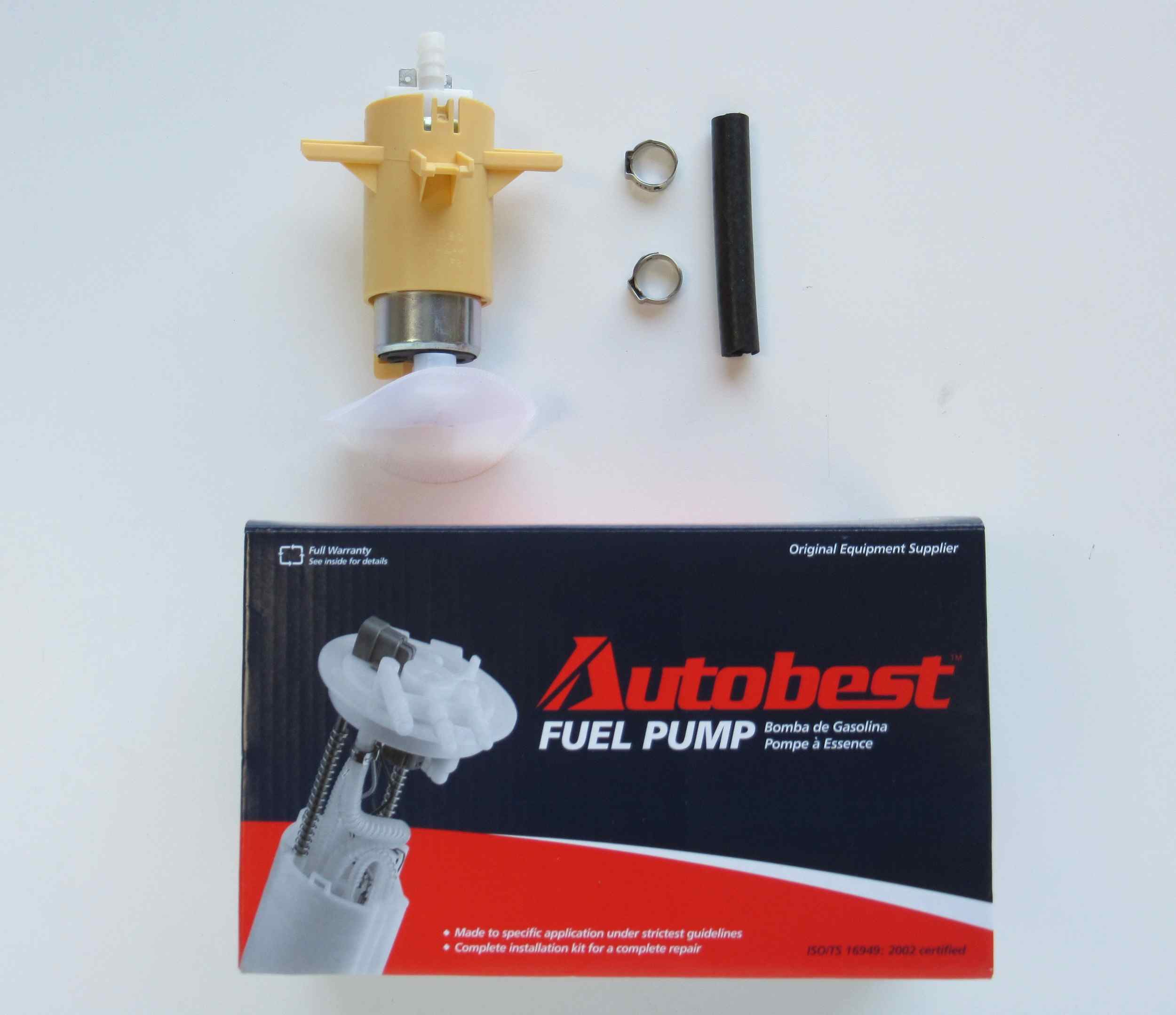 Autobest Fuel Pump and Strainer Set F4244