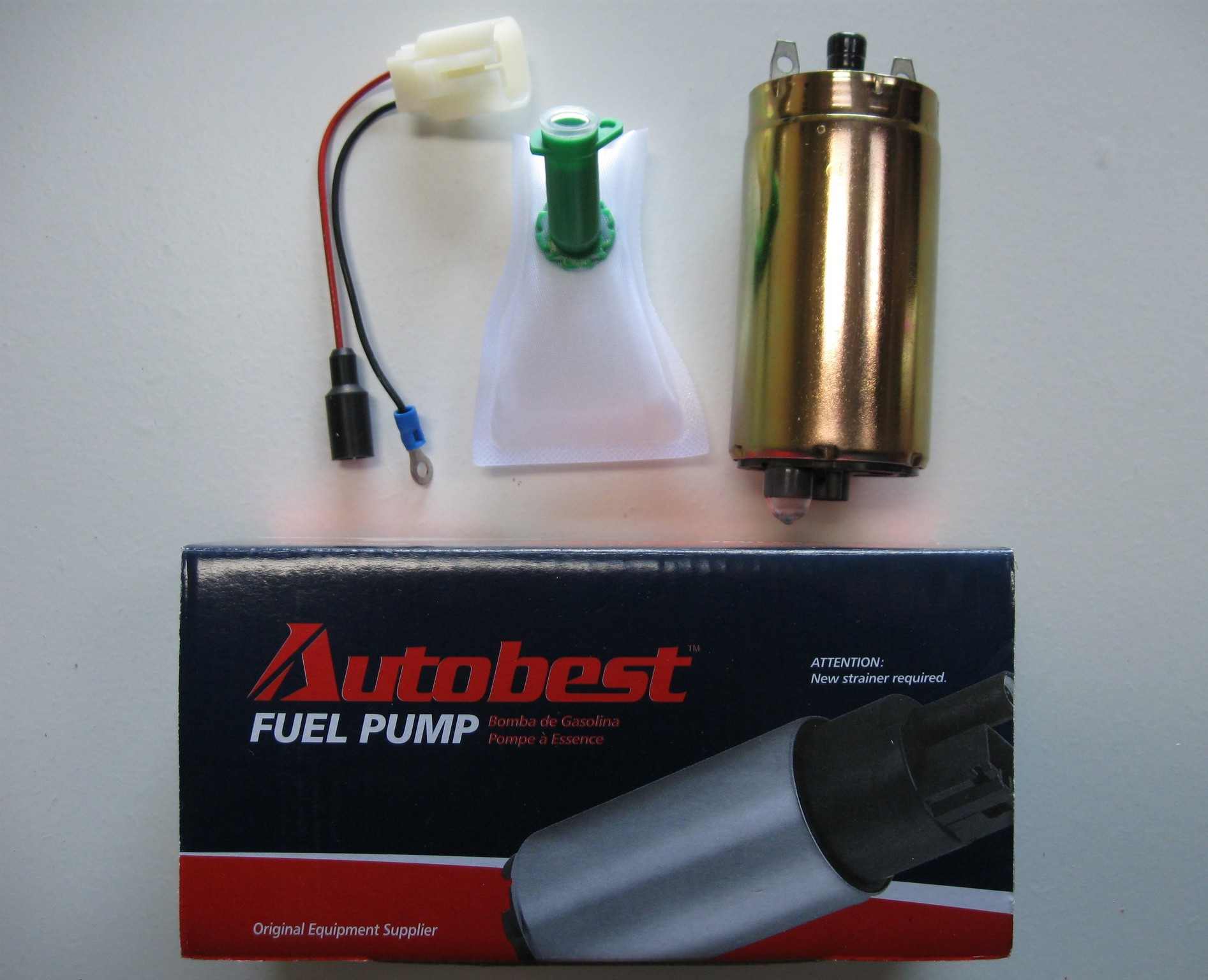 Autobest Fuel Pump and Strainer Set F4258