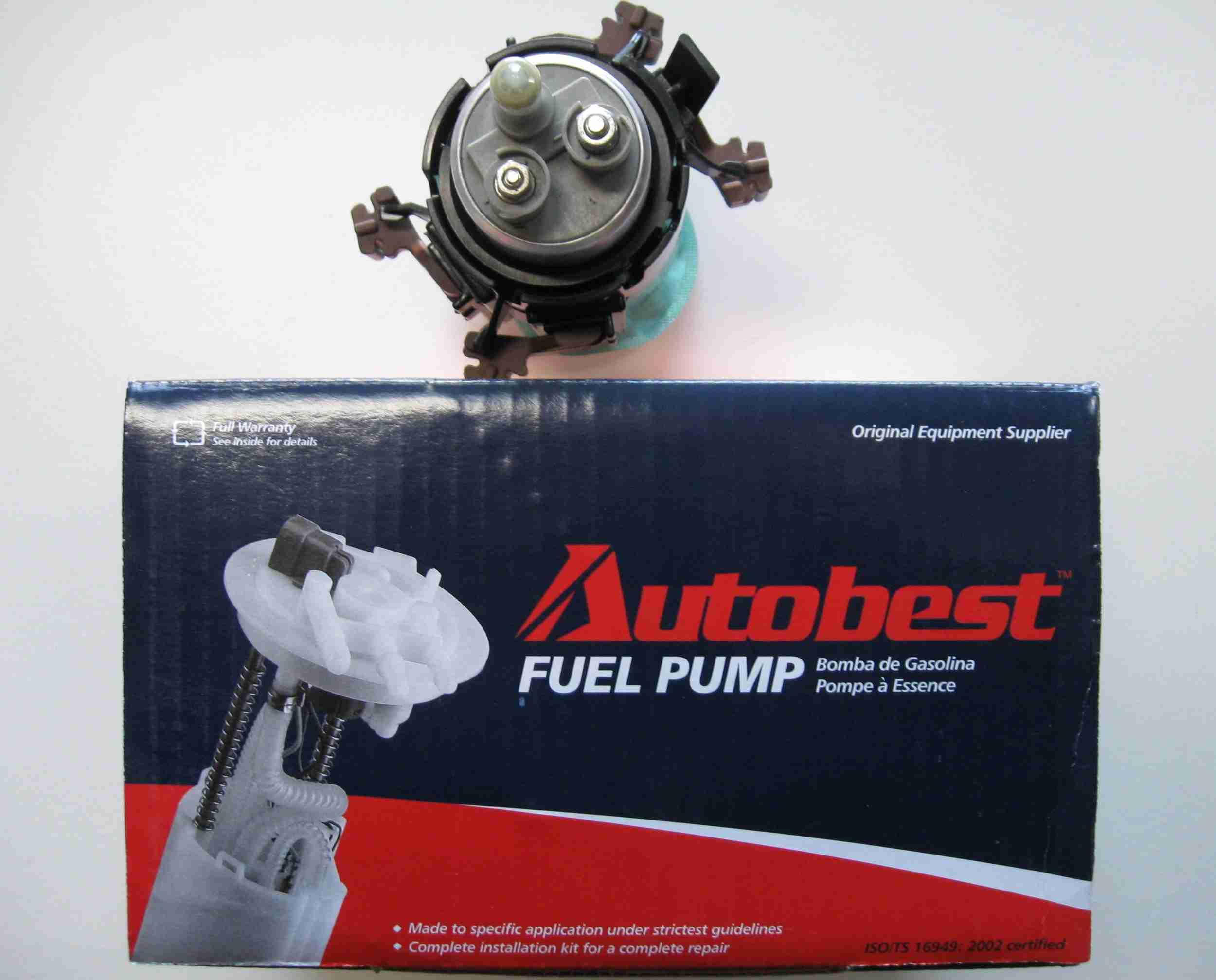 Autobest Fuel Pump and Strainer Set F4289